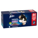 Purina Felix Fantastic házias válogatás nedves macskaeledel 44 x 85 g 🐱